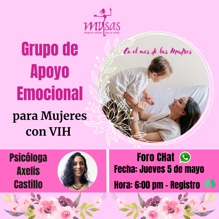 Musas continúa brindando apoyo emocional a mujeres que viven con VIH