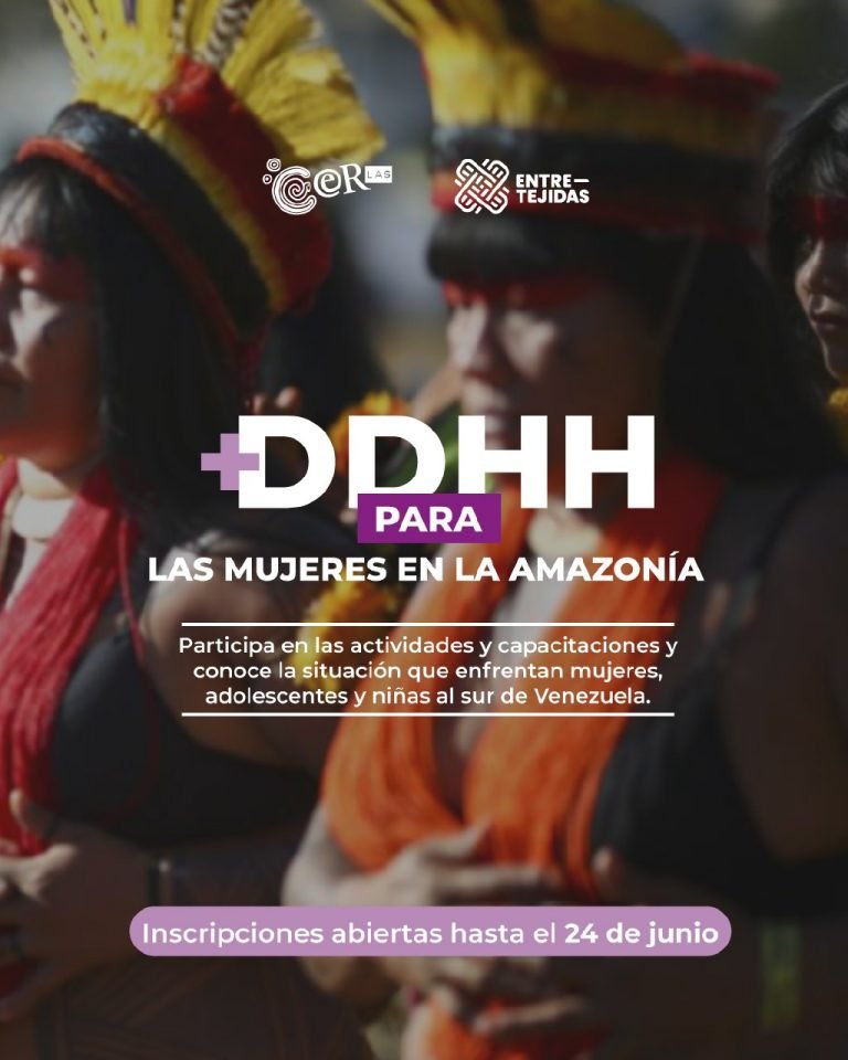 Capacitaciones online: +DDHH para las mujeres en la Amazonía