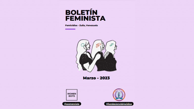 Boletín feminista 8M: Femicidios en Zulia