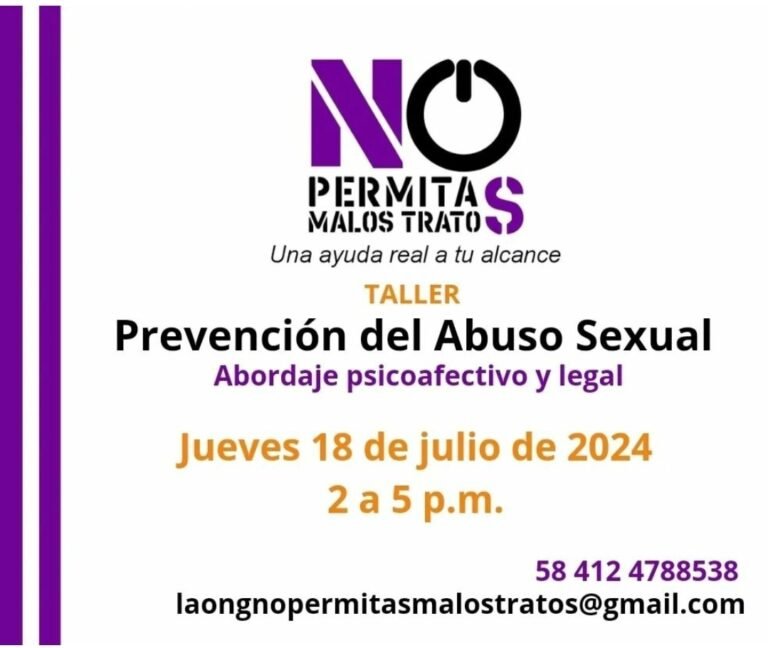 Capacitación: Prevención del abuso sexual